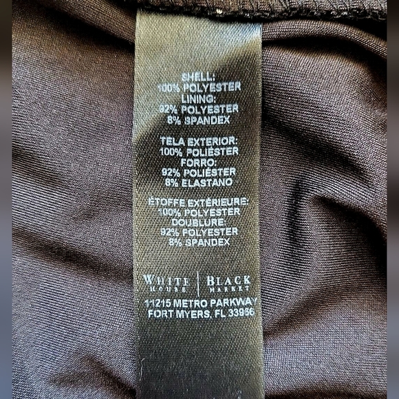 White House Black Market sequin pants - Picture 4 of 8